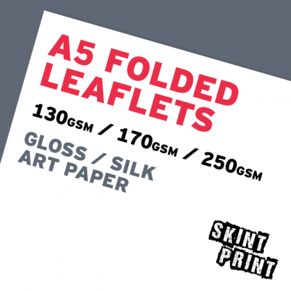 A5 Folded Leaflets